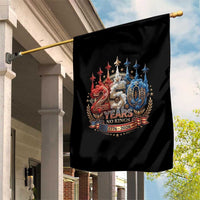 250 Years No Kings Garden Flag Patriotic Independence Anniversary