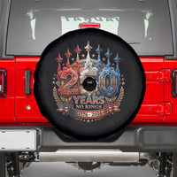250 Years No Kings Spare Tire Cover Patriotic Independence Anniversary