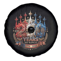 250 Years No Kings Spare Tire Cover Patriotic Independence Anniversary
