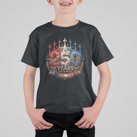 250 Years No Kings T Shirt For Kid Patriotic Independence Anniversary