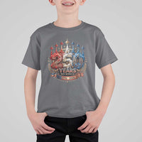 250 Years No Kings T Shirt For Kid Patriotic Independence Anniversary