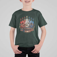 250 Years No Kings T Shirt For Kid Patriotic Independence Anniversary