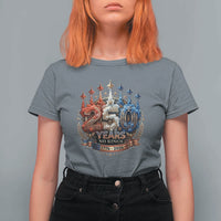 250 Years No Kings T Shirt For Women Patriotic Independence Anniversary