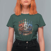 250 Years No Kings T Shirt For Women Patriotic Independence Anniversary
