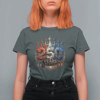 250 Years No Kings T Shirt For Women Patriotic Independence Anniversary