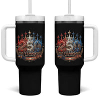250 Years No Kings Tumbler With Handle Patriotic Independence Anniversary