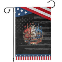 250 Years No Kings Garden Flag Patriotic Independence Anniversary