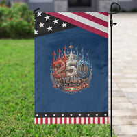 250 Years No Kings Garden Flag Patriotic Independence Anniversary