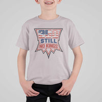 Crown Protest 250 Still No Kings T Shirt For Kid American Independence Pride