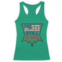 Crown Protest 250 Still No Kings Racerback Tank Top American Independence Pride