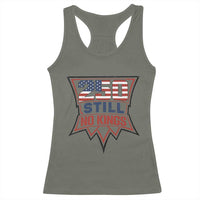 Crown Protest 250 Still No Kings Racerback Tank Top American Independence Pride
