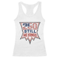 Crown Protest 250 Still No Kings Racerback Tank Top American Independence Pride