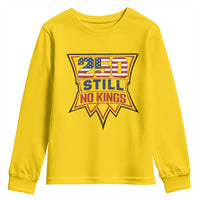 Crown Protest 250 Still No Kings Youth Sweatshirt American Independence Pride