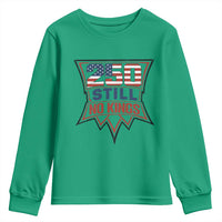 Crown Protest 250 Still No Kings Youth Sweatshirt American Independence Pride