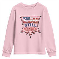 Crown Protest 250 Still No Kings Youth Sweatshirt American Independence Pride