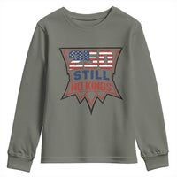 Crown Protest 250 Still No Kings Youth Sweatshirt American Independence Pride