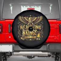 Rejecting Kings Since 1776 Spare Tire Cover Eagle Freedom Patriotic