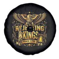 Rejecting Kings Since 1776 Spare Tire Cover Eagle Freedom Patriotic