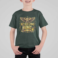 Rejecting Kings Since 1776 T Shirt For Kid Eagle Freedom Patriotic