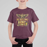 Rejecting Kings Since 1776 T Shirt For Kid Eagle Freedom Patriotic