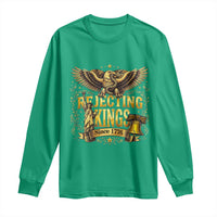 Rejecting Kings Since 1776 Long Sleeve Shirt Eagle Freedom Patriotic