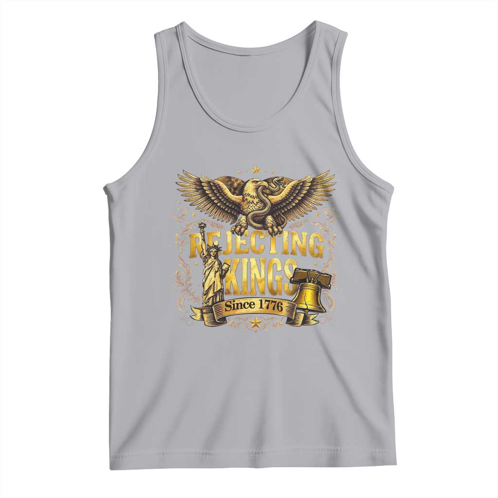 Rejecting Kings Since 1776 Tank Top Eagle Freedom Patriotic