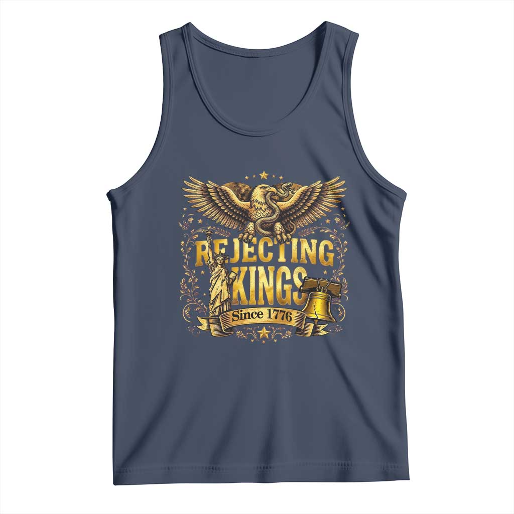 Rejecting Kings Since 1776 Tank Top Eagle Freedom Patriotic