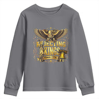 Rejecting Kings Since 1776 Youth Sweatshirt Eagle Freedom Patriotic