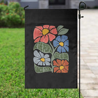 Wildflower Protest Garden Flag We The People Serve No Kings