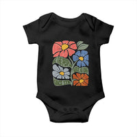 Wildflower Protest Baby Onesie We The People Serve No Kings