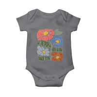 Wildflower Protest Baby Onesie We The People Serve No Kings