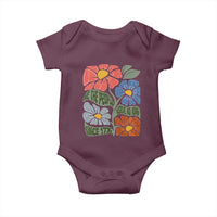 Wildflower Protest Baby Onesie We The People Serve No Kings