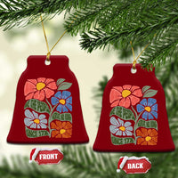 Wildflower Protest Ceramic Ornament We The People Serve No Kings