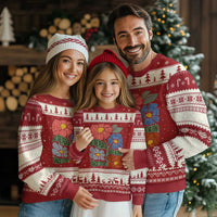 Wildflower Protest Ugly Christmas Sweater We The People Serve No Kings