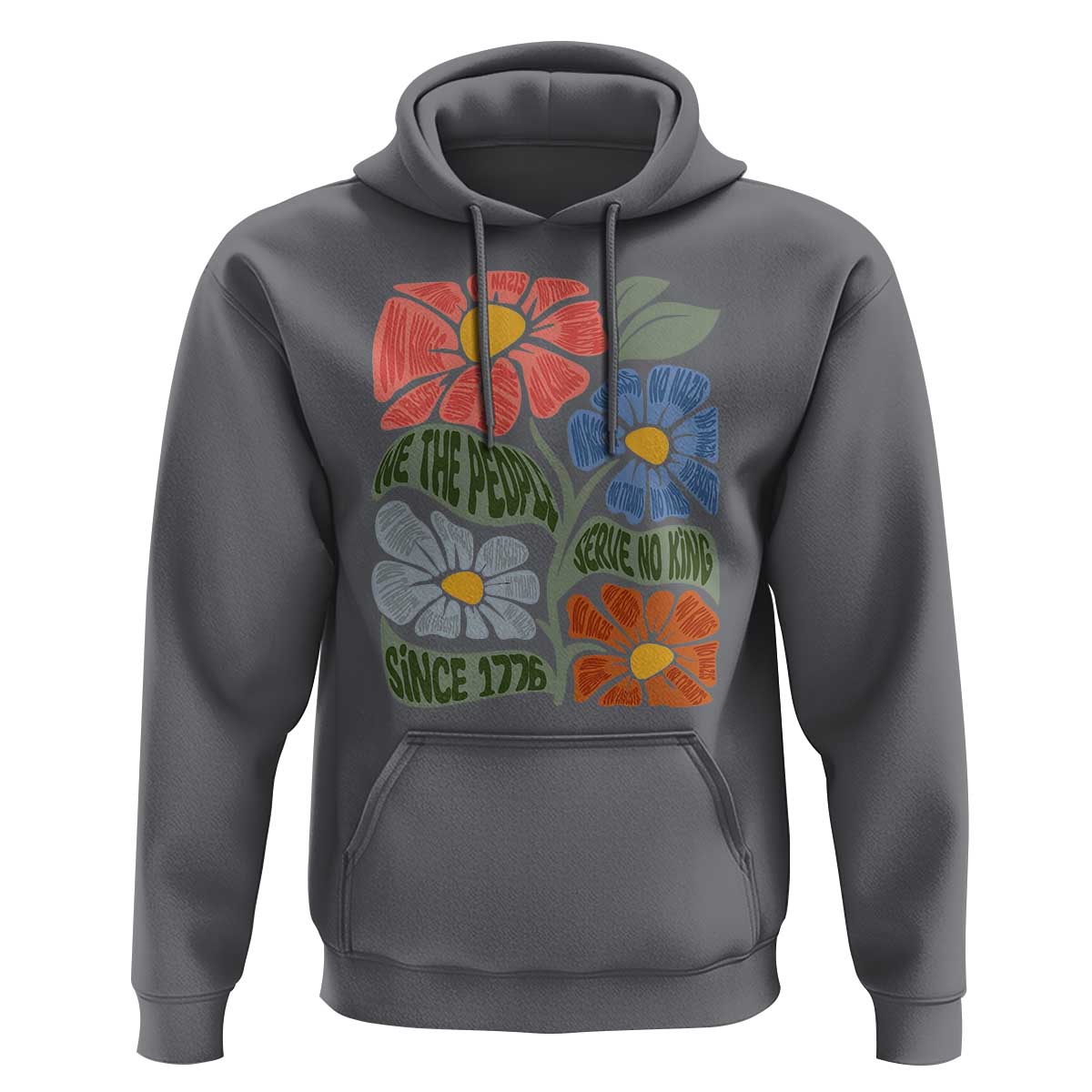 Wildflower Protest Hoodie We The People Serve No Kings