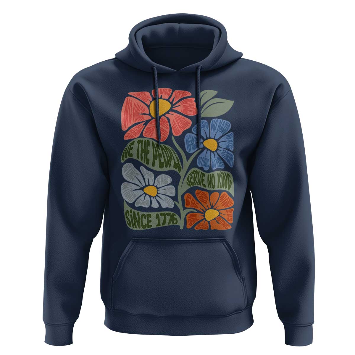 Wildflower Protest Hoodie We The People Serve No Kings