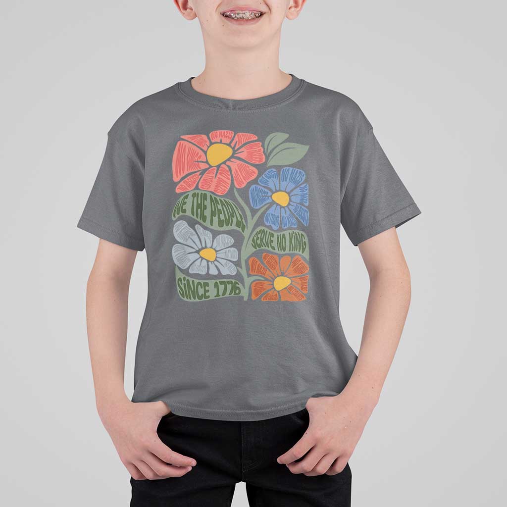 Wildflower Protest T Shirt For Kid We The People Serve No Kings