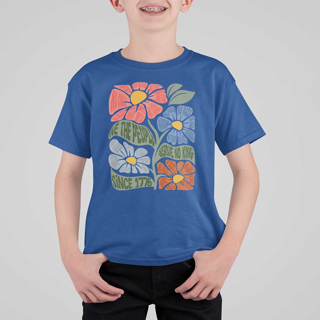 Wildflower Protest T Shirt For Kid We The People Serve No Kings