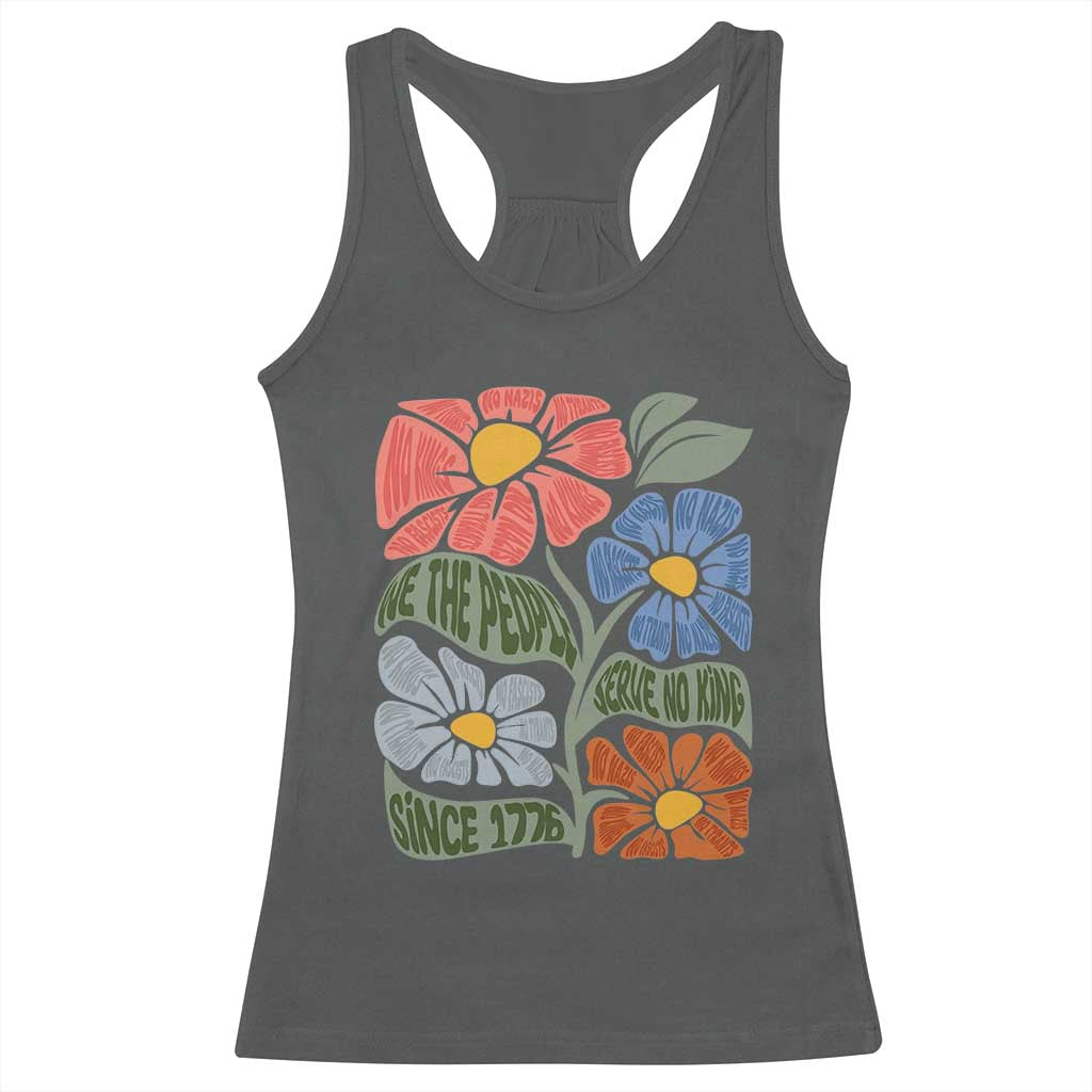 Wildflower Protest Racerback Tank Top We The People Serve No Kings