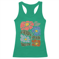 Wildflower Protest Racerback Tank Top We The People Serve No Kings
