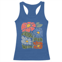 Wildflower Protest Racerback Tank Top We The People Serve No Kings