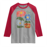 Wildflower Protest Raglan Shirt We The People Serve No Kings