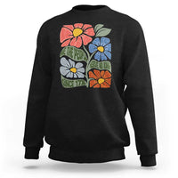 Wildflower Protest Sweatshirt We The People Serve No Kings