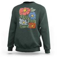 Wildflower Protest Sweatshirt We The People Serve No Kings