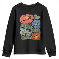 Wildflower Protest Youth Sweatshirt We The People Serve No Kings