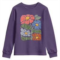 Wildflower Protest Youth Sweatshirt We The People Serve No Kings