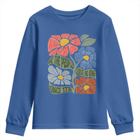 Wildflower Protest Youth Sweatshirt We The People Serve No Kings