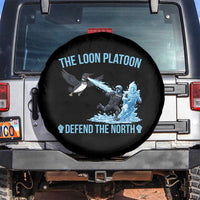 The Loon Platoon Defend The North Spare Tire Cover Minnesota Rebel Loon Resist