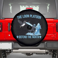 The Loon Platoon Defend The North Spare Tire Cover Minnesota Rebel Loon Resist