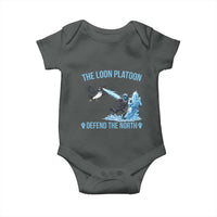 The Loon Platoon Defend The North Baby Onesie Minnesota Rebel Loon Resist